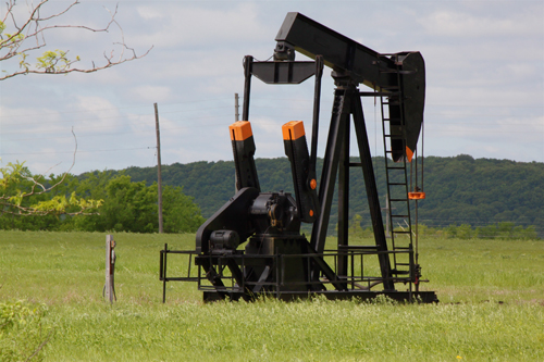 Oil and Gas lease pumpjack